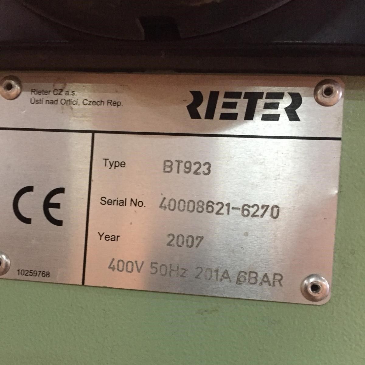 2. EL Rieter BT923 - 360 Rotor Openend